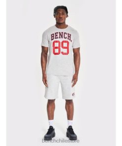 Bench hombres Conjunto de camiseta y pantalón corto ralhut marga crudo vestir RFH4F63 Sudadera Bench