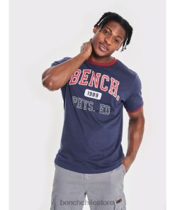 Bench hombres camiseta sullivan marina de guerra vestir RFH4F11 Bench Ropa
