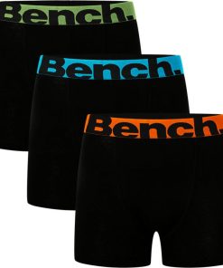 Bench hombres pack de 3 boxers de acción clasificado vestir RFH4F85 Bench. Jacket
