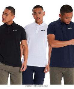 Bench hombres pack de 3 polos asha clasificado vestir RFH4F2 Bench Ropa