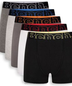 Bench hombres pack de 5 boxers kahala clasificado vestir RFH4F72 Sudadera Bench