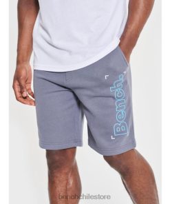 Bench hombres pantalones cortos de lana sylo gris acero vestir RFH4F47 Bench Ropa