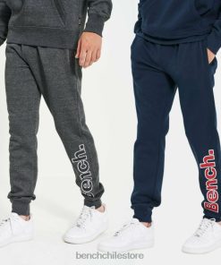 Bench hombres paquete de 2 joggers elliot clasificado vestir RFH4F60 Sudadera Bench