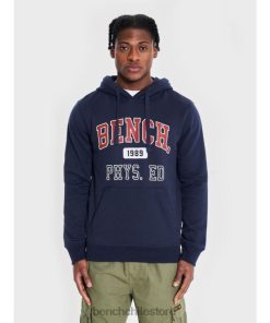 Bench hombres sudadera con capucha hulton marina de guerra vestir RFH4F37 Bench. Jacket