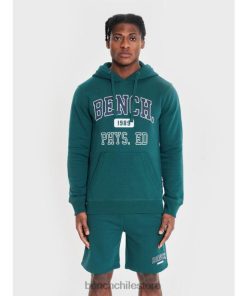Bench hombres sudadera con capucha hulton verde vestir RFH4F35 Bench Ropa