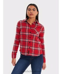 Bench mujer camisa de franela ellamay rosa vestir RFH4F112 Bench. Jacket