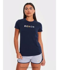 Bench mujer camiseta galellea marina de guerra vestir RFH4F90 Sudadera Bench