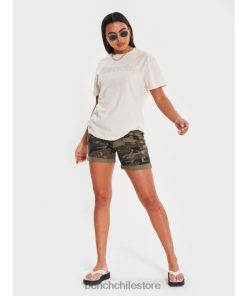 Bench mujer pantalones cortos de combate ashline camuflaje vestir RFH4F132 Sudadera Bench