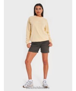 Bench mujer pantalones cortos de combate ashline caqui vestir RFH4F134 Bench Ropa